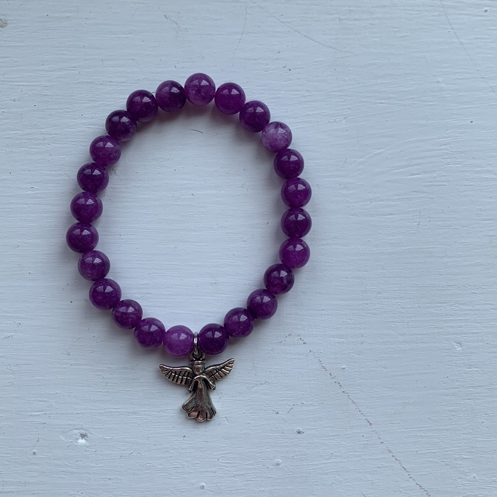 Angel Amethyst Bracelet - Picture 2 of 3